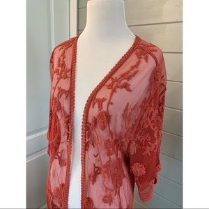 Lace cover up
